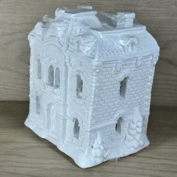 Creative Crafts Ready to Paint Hospital 97006 House Vintage NEW/Sealed - Picture 2 of 12